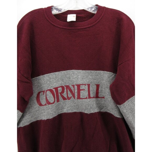 VINTAGE Cornell University Big Sweatshirt XL Collegiate Pacific 70s 80s - Picture 2 of 11